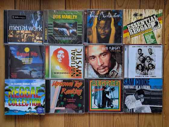 CD диски Michael Jackson, Prince, Roxy Music, Bob Marley, Mariah Carey Херсон
