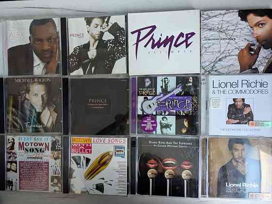 CD диски Michael Jackson, Prince, Roxy Music, Bob Marley, Mariah Carey Херсон