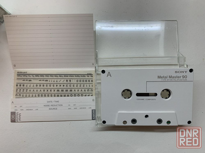Аудиокассеты Sony Metal Master, Sony UX Master Херсон - изображение 5