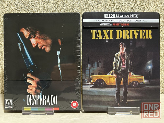 Steelbook 4K UHD Blu-ray Бегущий по лезвию /Беглец / Лицо со шрамом Херсон - изображение 6