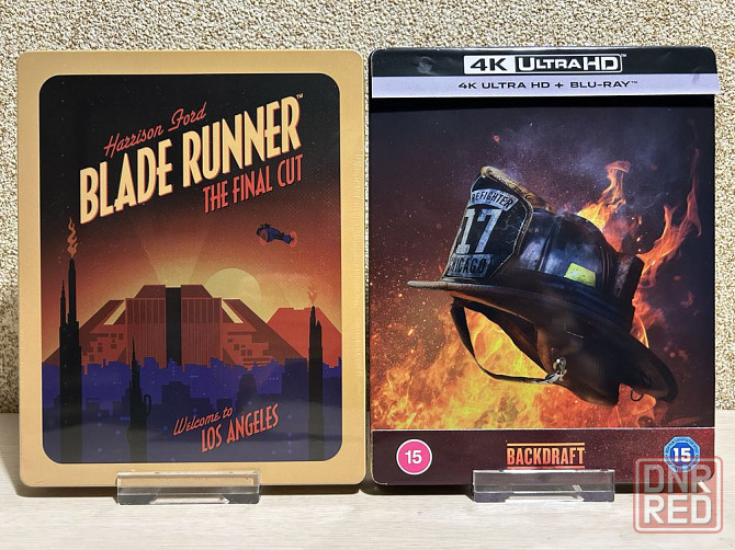Steelbook 4K UHD Blu-ray Бегущий по лезвию /Беглец / Лицо со шрамом Херсон - изображение 2