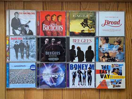 CD диски Eagles, Bee Gees, Boney M, Chris de Burgh, Cocker, Beach Boys Херсон