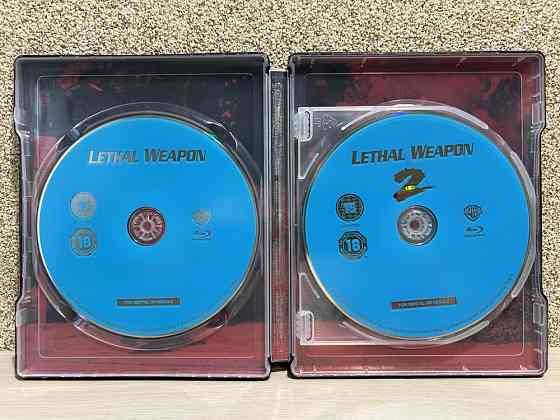 Steelbook Blu-ray Рэмбо 1-3/РобоКоп/Заложница 1-3 с рус.яз. Херсон