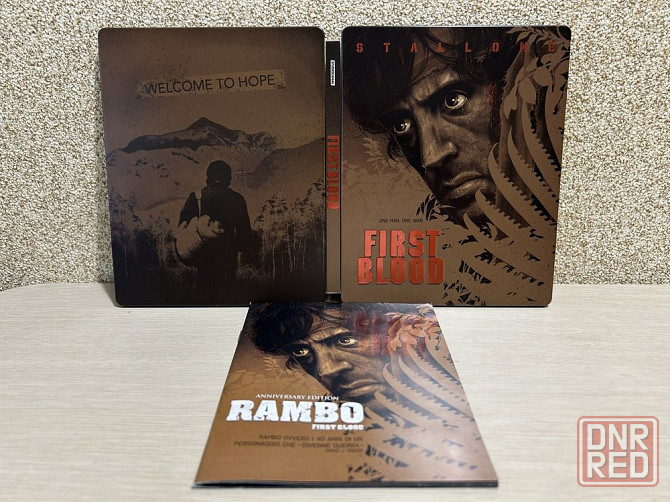 Steelbook Blu-ray Рэмбо 1-3/РобоКоп/Заложница 1-3 с рус.яз. Херсон - изображение 2