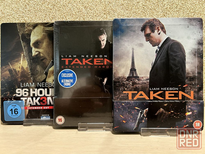Steelbook Blu-ray Рэмбо 1-3/РобоКоп/Заложница 1-3 с рус.яз. Херсон - изображение 8