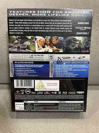 4K UHD HDR Blu-ray Парк Юрского периода: Трилогия с рус.яз. Херсон