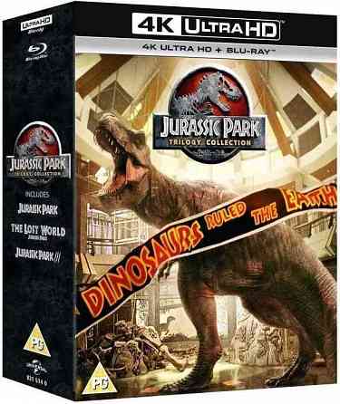 4K UHD HDR Blu-ray Парк Юрского периода: Трилогия с рус.яз. Херсон