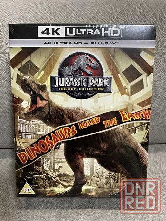 4K UHD HDR Blu-ray Парк Юрского периода: Трилогия с рус.яз. Херсон - изображение 2