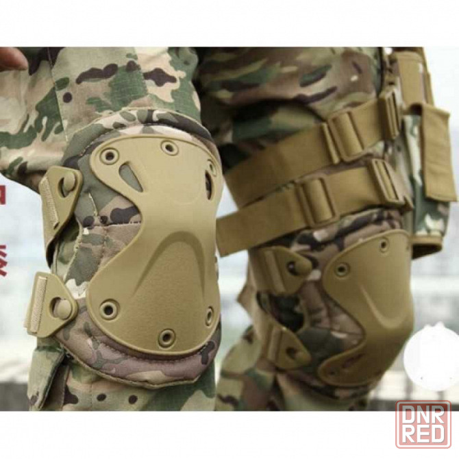 Быстросъемные тактические наколенники + налокотники Combat Мультикам. Херсон - изображение 1