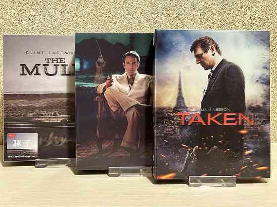 Steelbook  HDzeta Exclusive Lenticular Заложница/Закон ночи/Форсаж 8 Херсон