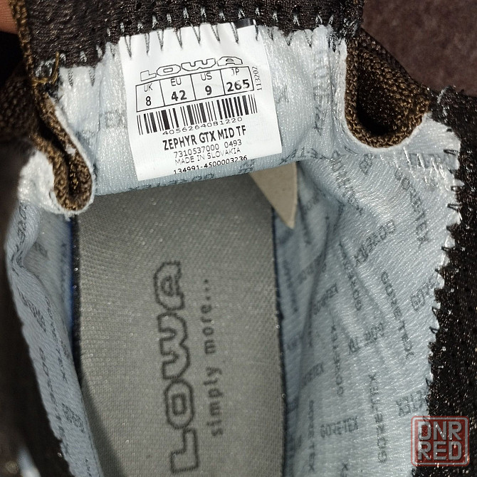 Оригинал! 43,44. Тактические ботинки Lowa Zephyr GTX MID TF Brown Херсон - изображение 6