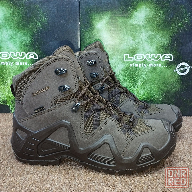 Оригинал! 43,44. Тактические ботинки Lowa Zephyr GTX MID TF Brown Херсон - изображение 1
