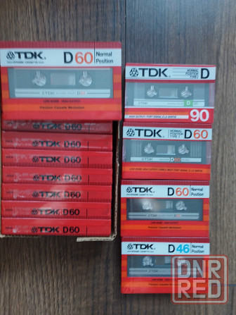 Касети TDK D 90 , D60, Maxell, Sony Херсон - изображение 2