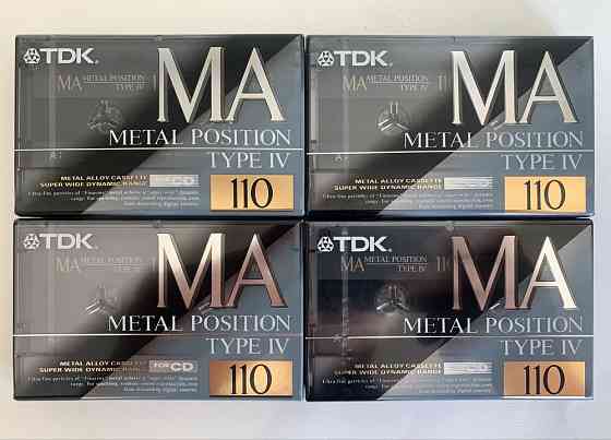 Аудиокассеты TDK MA 110 Metal Херсон