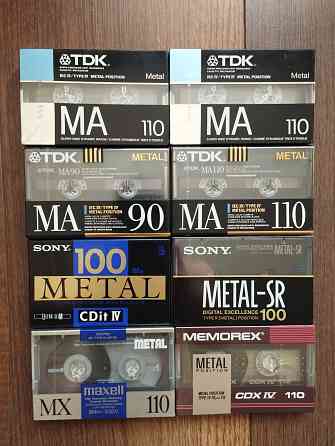 Аудіокасети Samsung , Maxell Metal Херсон