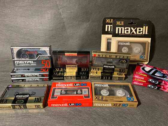 Новые Аудиокассеты TDK Maxell JVC  BASF Херсон