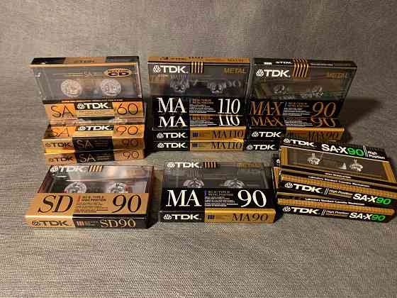 Новые Аудиокассеты TDK Maxell JVC  BASF Херсон