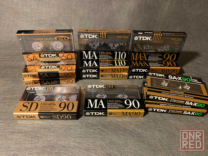 Новые Аудиокассеты TDK Maxell JVC  BASF Херсон - изображение 1