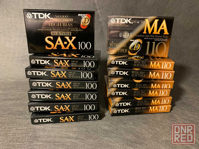 Новые Аудиокассеты TDK Maxell JVC  BASF Херсон - изображение 2
