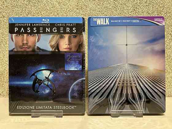 Steelbook Blu-ray Пассажиры / Прибытие с рус.яз. Херсон