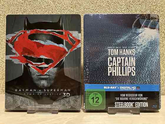 Steelbook Blu-ray Пассажиры / Прибытие с рус.яз. Херсон