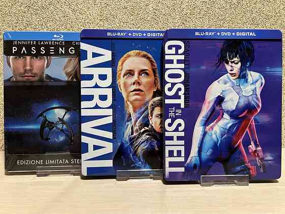 Steelbook Blu-ray Пассажиры / Прибытие с рус.яз. Херсон