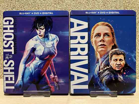 Steelbook Blu-ray Пассажиры / Прибытие с рус.яз. Херсон