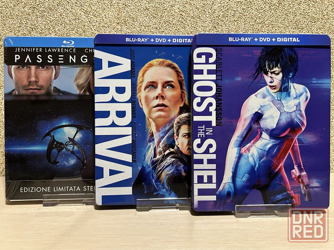 Steelbook Blu-ray Пассажиры / Прибытие с рус.яз. Херсон - изображение 1