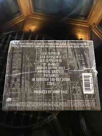 Led zeppelin Pink Floyd David Gilmour Santana delux CD box set Херсон