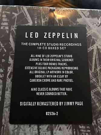 Led zeppelin Pink Floyd David Gilmour Santana delux CD box set Херсон
