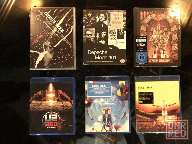 Lindemann Take That Depeche mode Blu Ray DVD CD Херсон - изображение 1