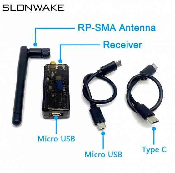 FPV Видеоприемник Сканер видео сигнала SLONWAKE 5.8G для телефона, VTX Херсон