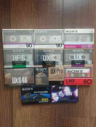 Аудиокассеты Sony Super EF 90, HF, EF Херсон