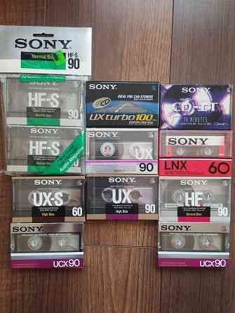Аудиокассеты Sony Super EF 90, HF, EF Херсон
