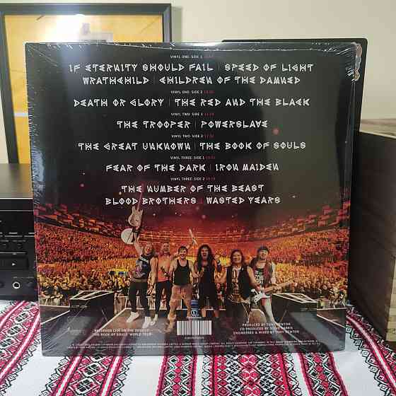 Платівка Iron Maiden – The Book Of Souls: Live Chapter, 3LP, Heavy Met Херсон