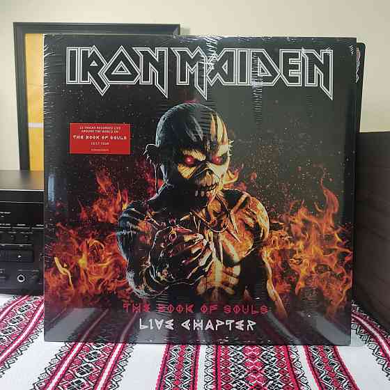 Платівка Iron Maiden – The Book Of Souls: Live Chapter, 3LP, Heavy Met Херсон