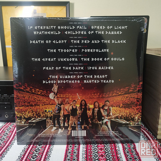 Платівка Iron Maiden – The Book Of Souls: Live Chapter, 3LP, Heavy Met Херсон - изображение 2