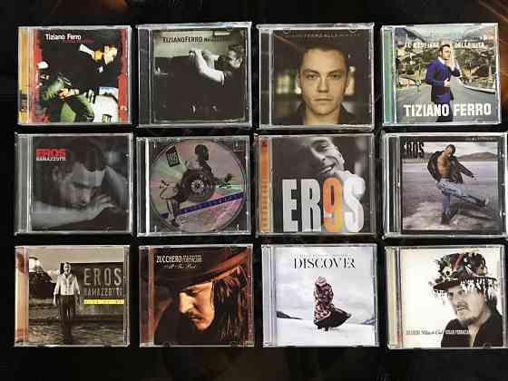 Madonna  Zucchero Tiziano Ferro Eros Ramazzotto cd диски Херсон