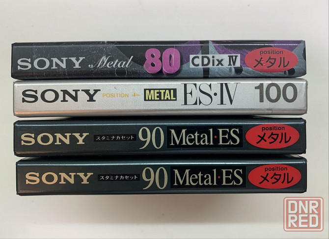 Аудиокассеты Sony Metal CD ix IV, Sony Metal ES Херсон - изображение 3