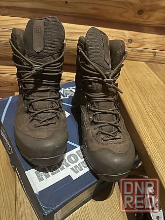 Черевики тактичні Salomon X ALP MTN GTX Forces Dark Brown Запорожье - изображение 2