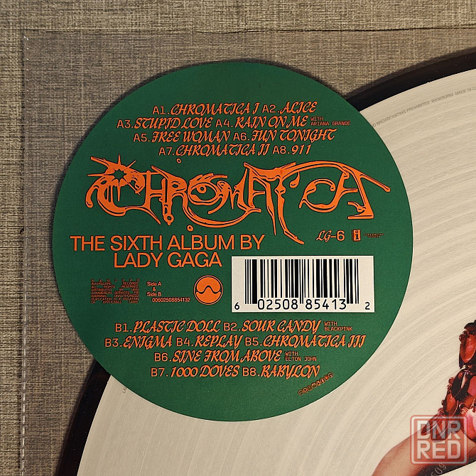 Леди Гага: Chromatica LP / Виниловая пластинка Винил Vinyl Херсон - изображение 2