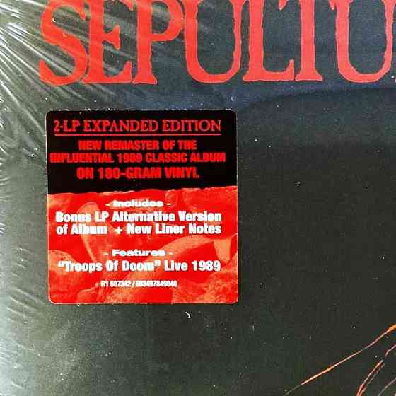 Вінілова платівка Sepultura - Beneath The Remains (1989/2020) (2xLP) Херсон