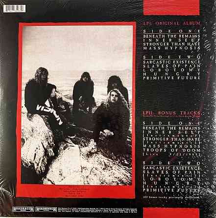 Вінілова платівка Sepultura - Beneath The Remains (1989/2020) (2xLP) Херсон