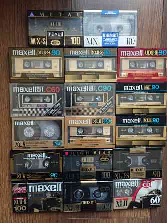 Аудиокассета Gold Star, Maxell, Agfa Херсон