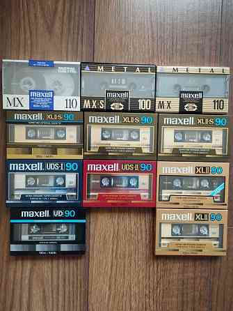Аудиокассета Gold Star, Maxell, Agfa Херсон