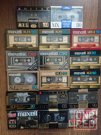 Аудиокассета Gold Star, Maxell, Agfa Херсон - изображение 2