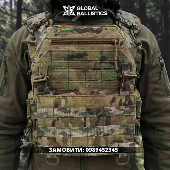 Плитоноска Warmor Gen.3 Pro. Мультикамуфляж. Быстросброс. Кордура. Украина. Херсон