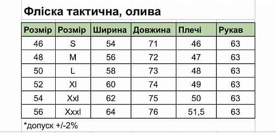 Флиска 340г/м2 койот, флисовая кофта, флиска, куртка флисовая Херсон