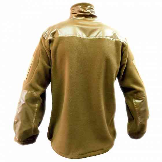 Флиска 340г/м2 койот, флисовая кофта, флиска, куртка флисовая Херсон