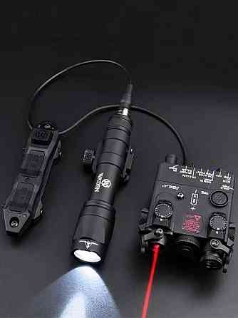 Блок Steiner AN/PEQ-15A DBAL-A2 Red+ ліхтар+виносна кнопка black Wadsn Херсон